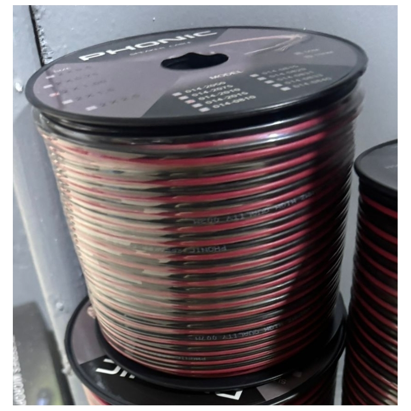 CABLE AUDIO BLINDE 2X1MM PHONIC 014829 2X1MM PHONIC 014829